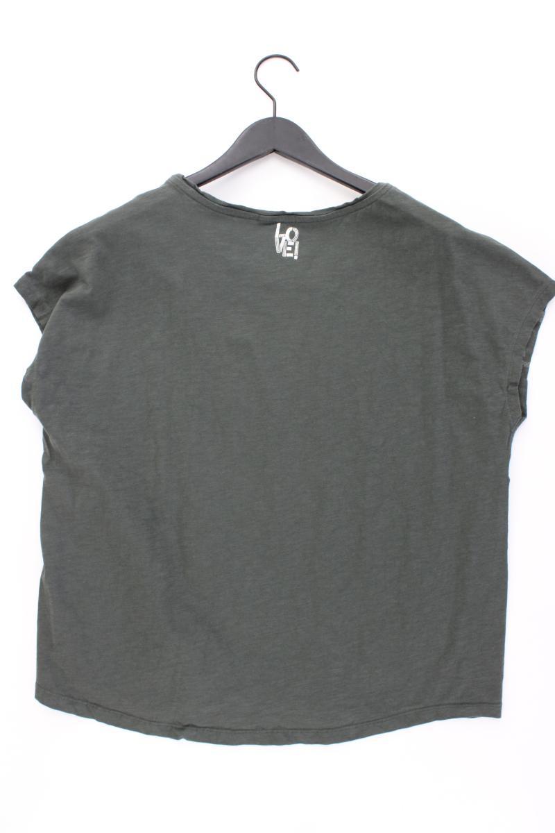 Cecil T-Shirt Gr. XL Kurzarm olivgrün