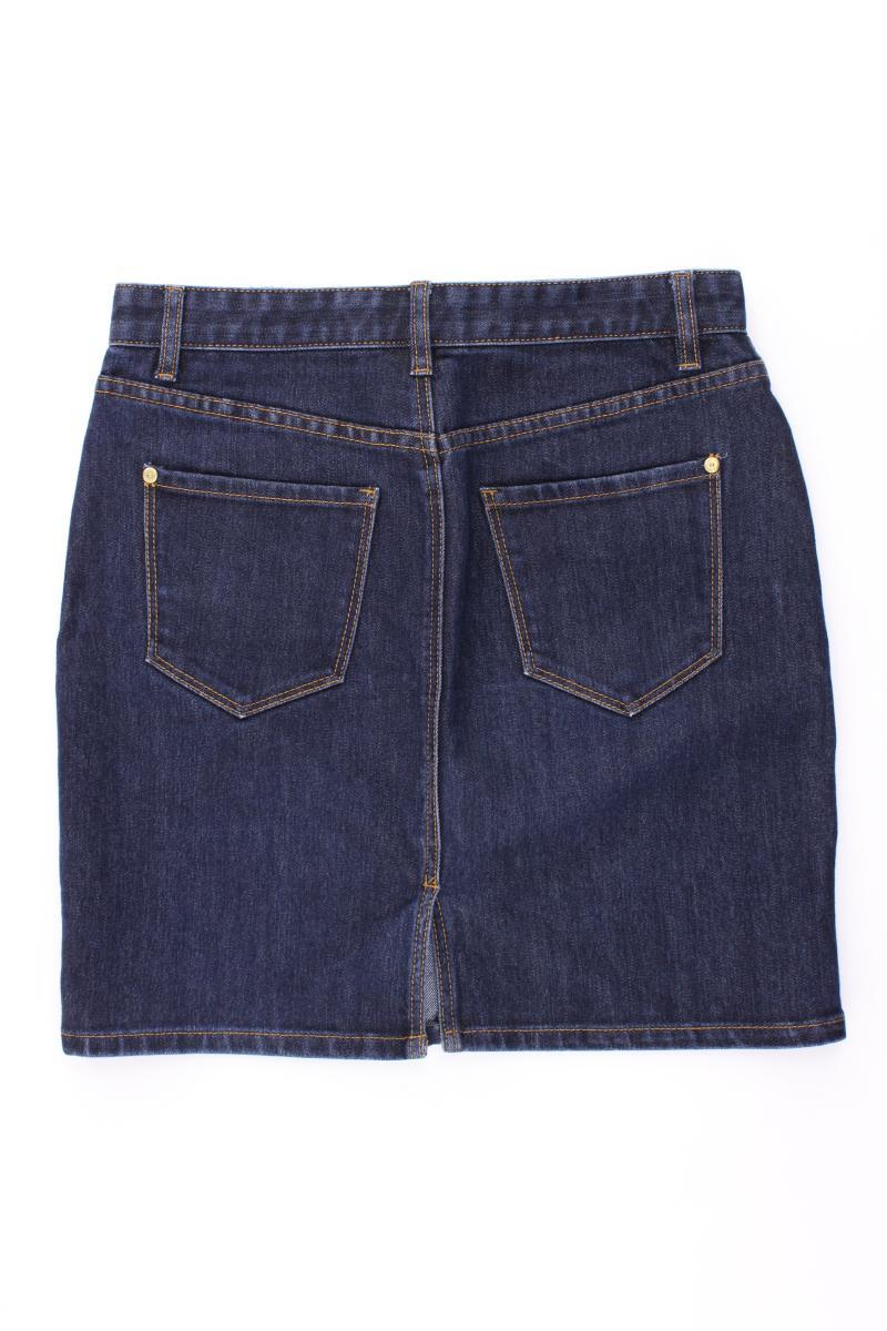 Montego Jeansrock Gr. 36 blau aus Baumwolle