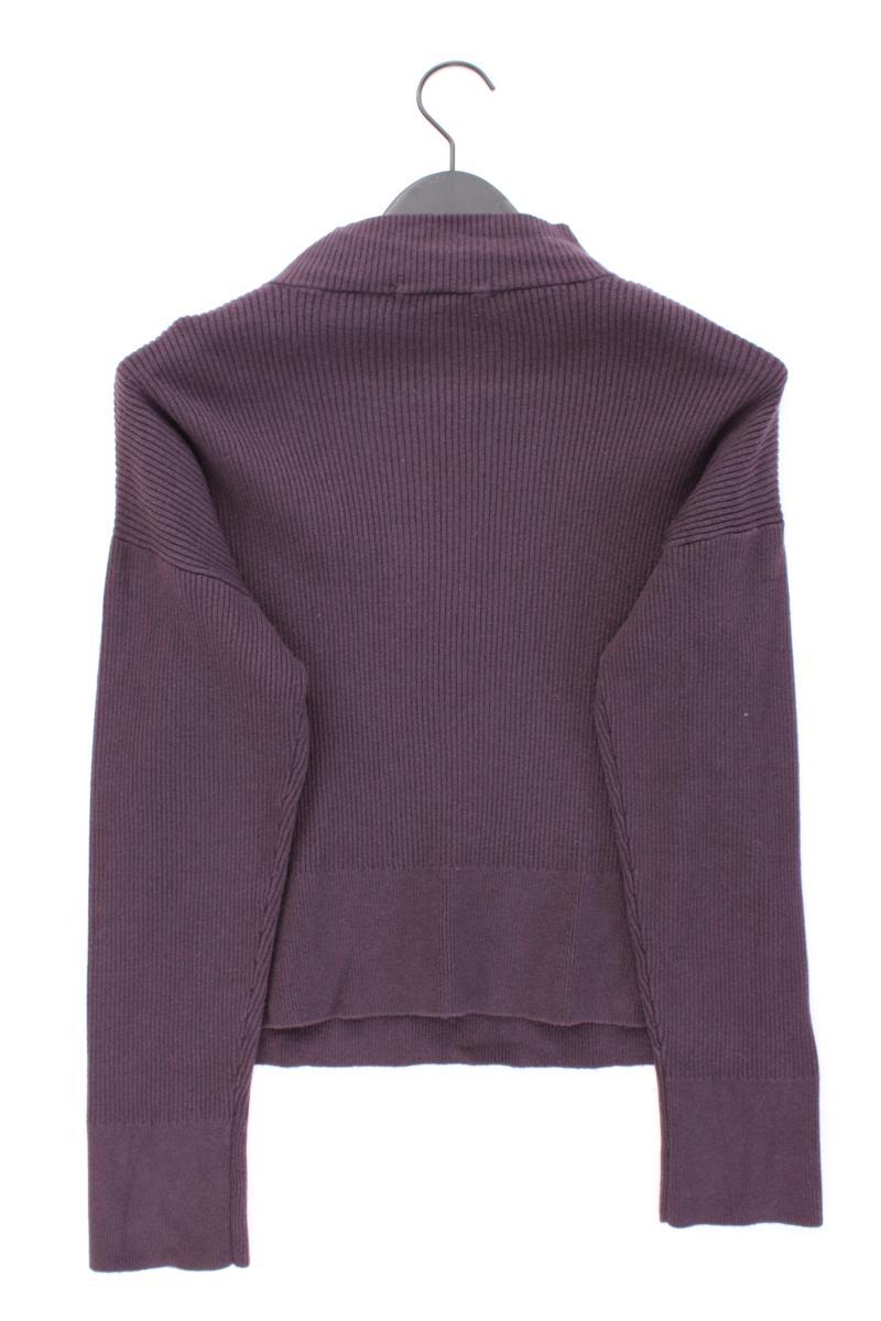 QS by s.Oliver Feinstrickpullover Gr. L lila aus Viskose