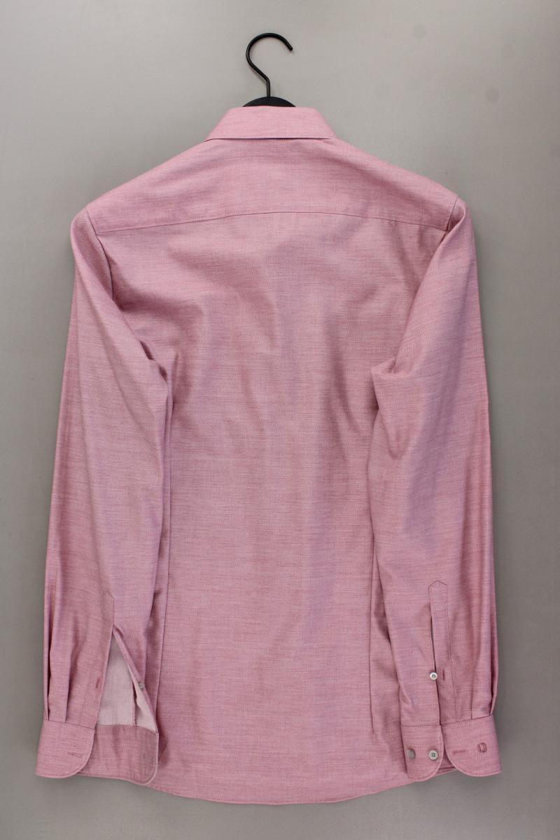 Olymp Langarmhemd für Herren Gr. Hemdgröße 40 rosa aus Baumwolle