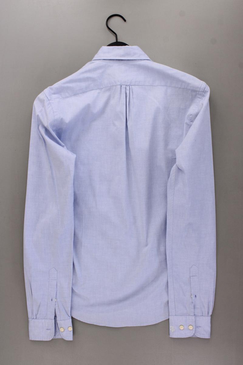 Scotch & Soda Langarmhemd für Herren Gr. S blau aus Baumwolle