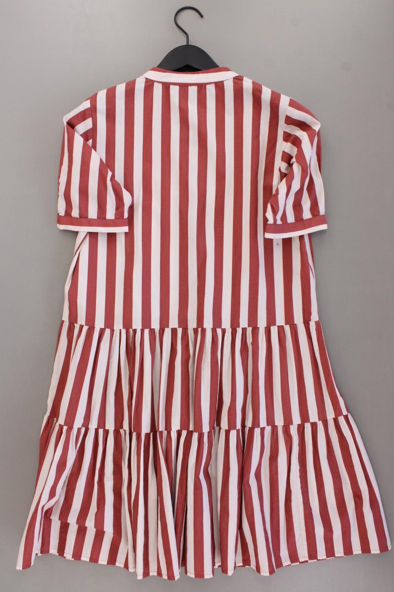 Vero Moda Sommerkleid Gr. S gestreift Kurzarm rot aus Baumwolle