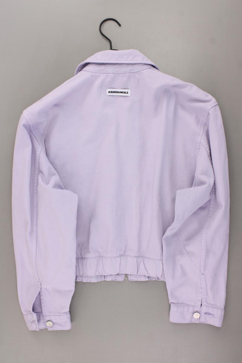 Armedangels Übergangsjacke Gr. L lila aus Baumwolle