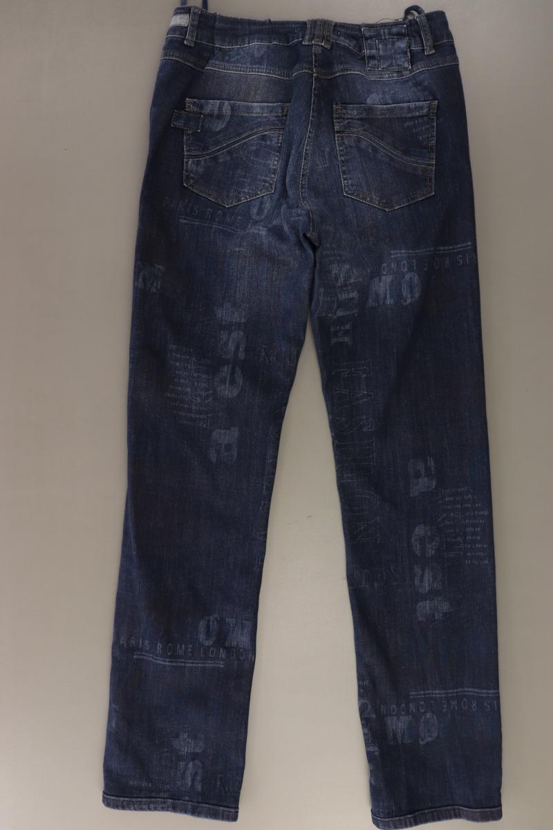 Biba Straight Jeans Gr. 40 blau aus Baumwolle