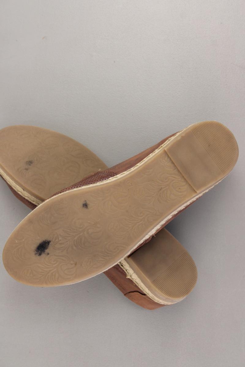 5TH AVENUE Espadrilles Gr. 40 braun aus Leder