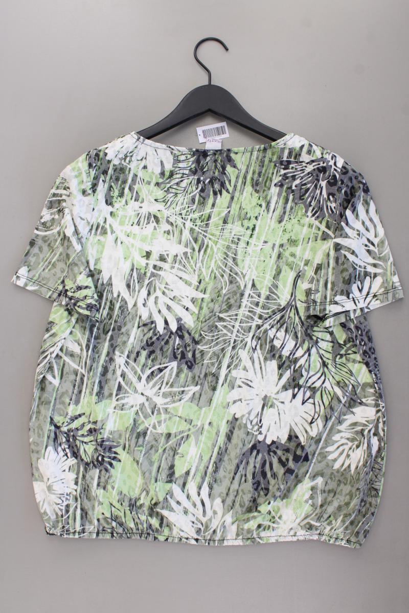 Liberty Printshirt Gr. XL Kurzarm grün aus Polyester