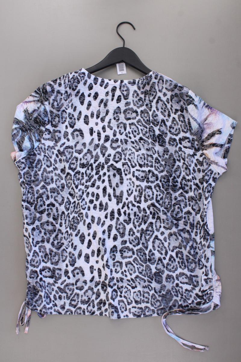 estelle jolie Printshirt Gr. 46 mit Tierdruck Kurzarm mehrfarbig aus Polyester