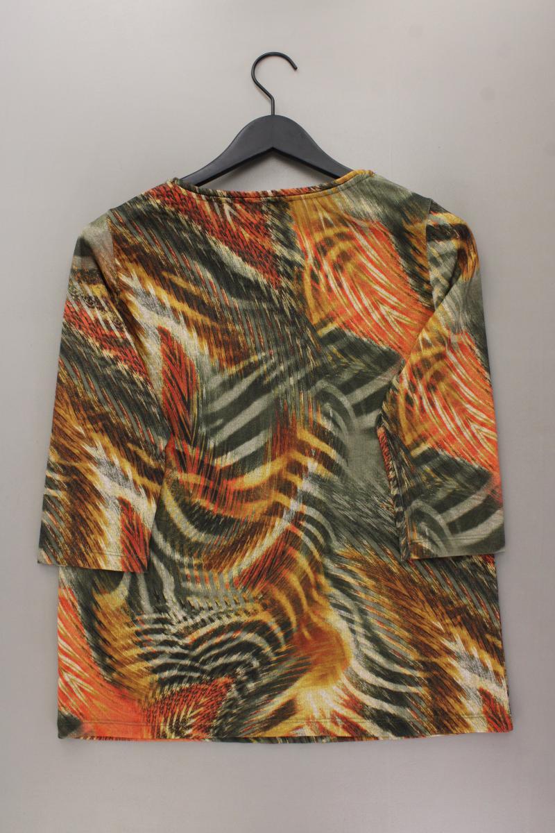 Mona Printshirt Gr. 44 neuwertig 3/4 Ärmel mehrfarbig aus Polyester