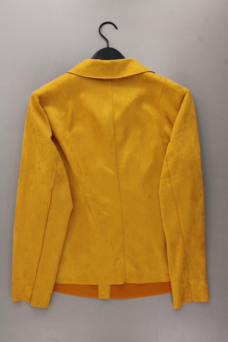 Samoon by Gerry Weber Jacke in Wildlederoptik senfgelb Gr. 44