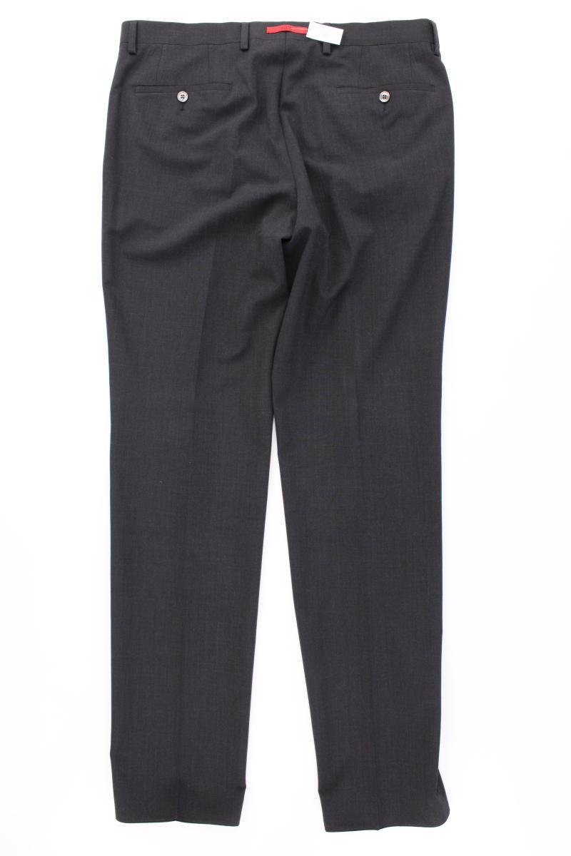 ROY ROBSEN Anzughose für Herren Gr. Langgröße 102 grau aus Polyester