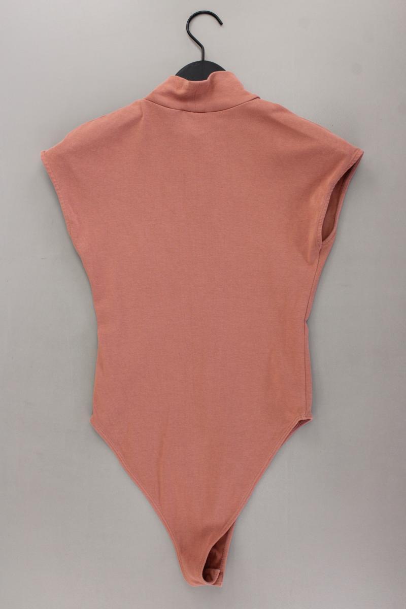 Zara Shirtbody Gr. M Kurzarm braun
