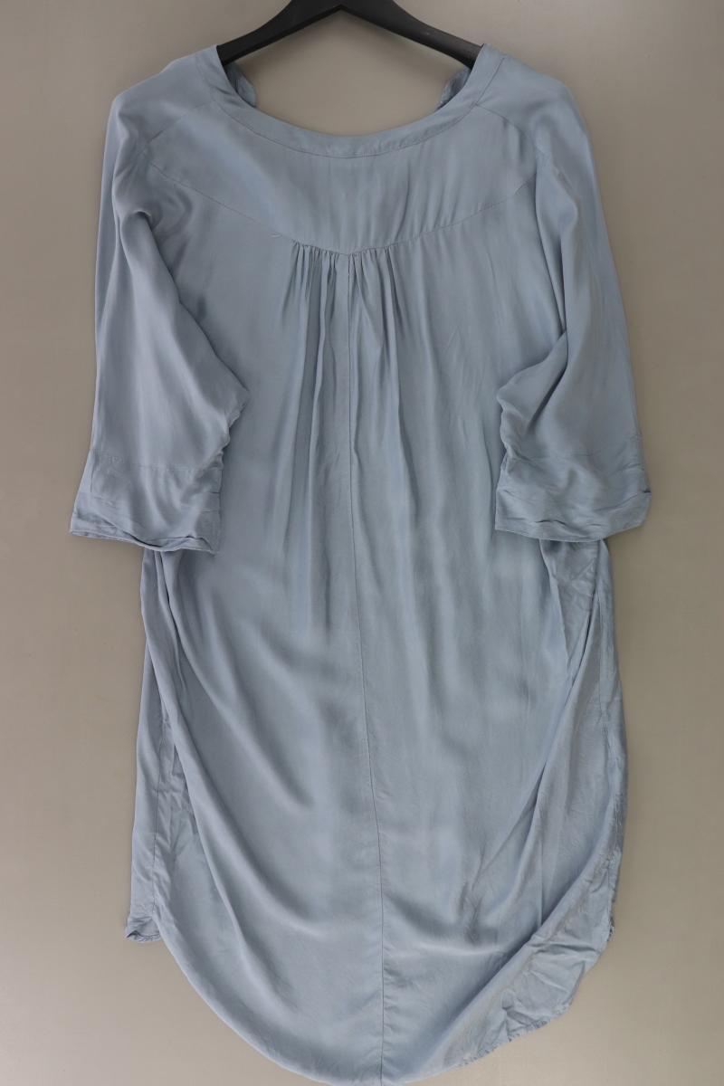 Summum Blusenkleid Gr. 34 3/4 Ärmel blau aus Cupro