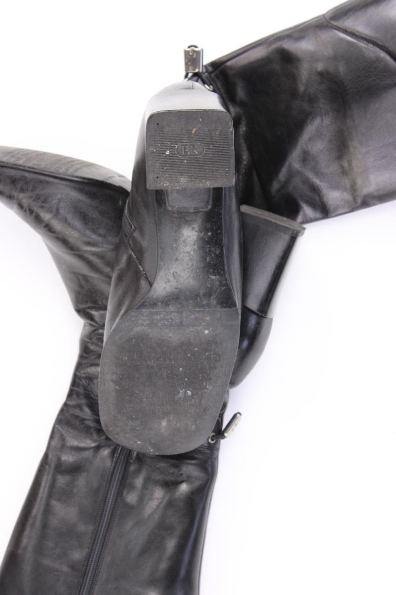 Peter Kaiser High-Heel Stiefel Gr. 36 Vintage schwarz aus Leder