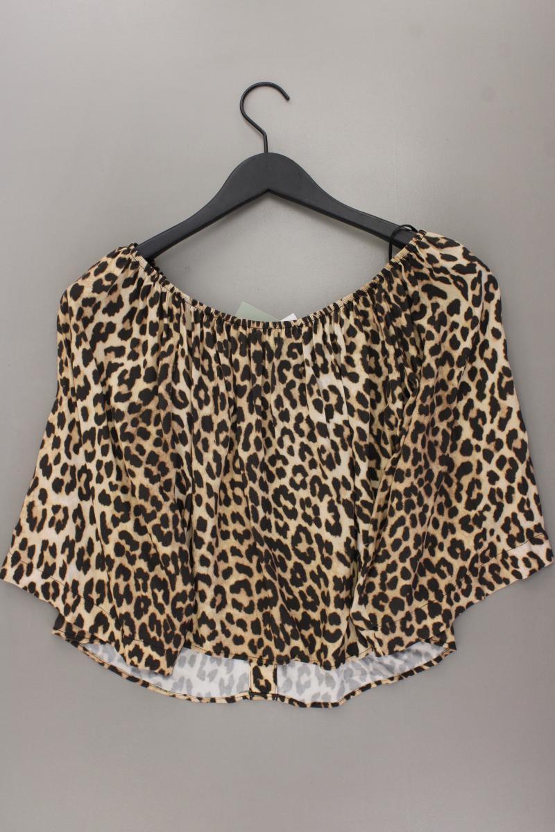 H&M Crop Bluse Gr. L mit Tierdruck neu mit Etikett Neupreis: 24,99€! 3/4 Ärmel