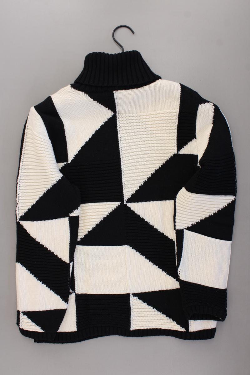 Born To Be Wollpullover Gr. 40 geometrisches Muster creme