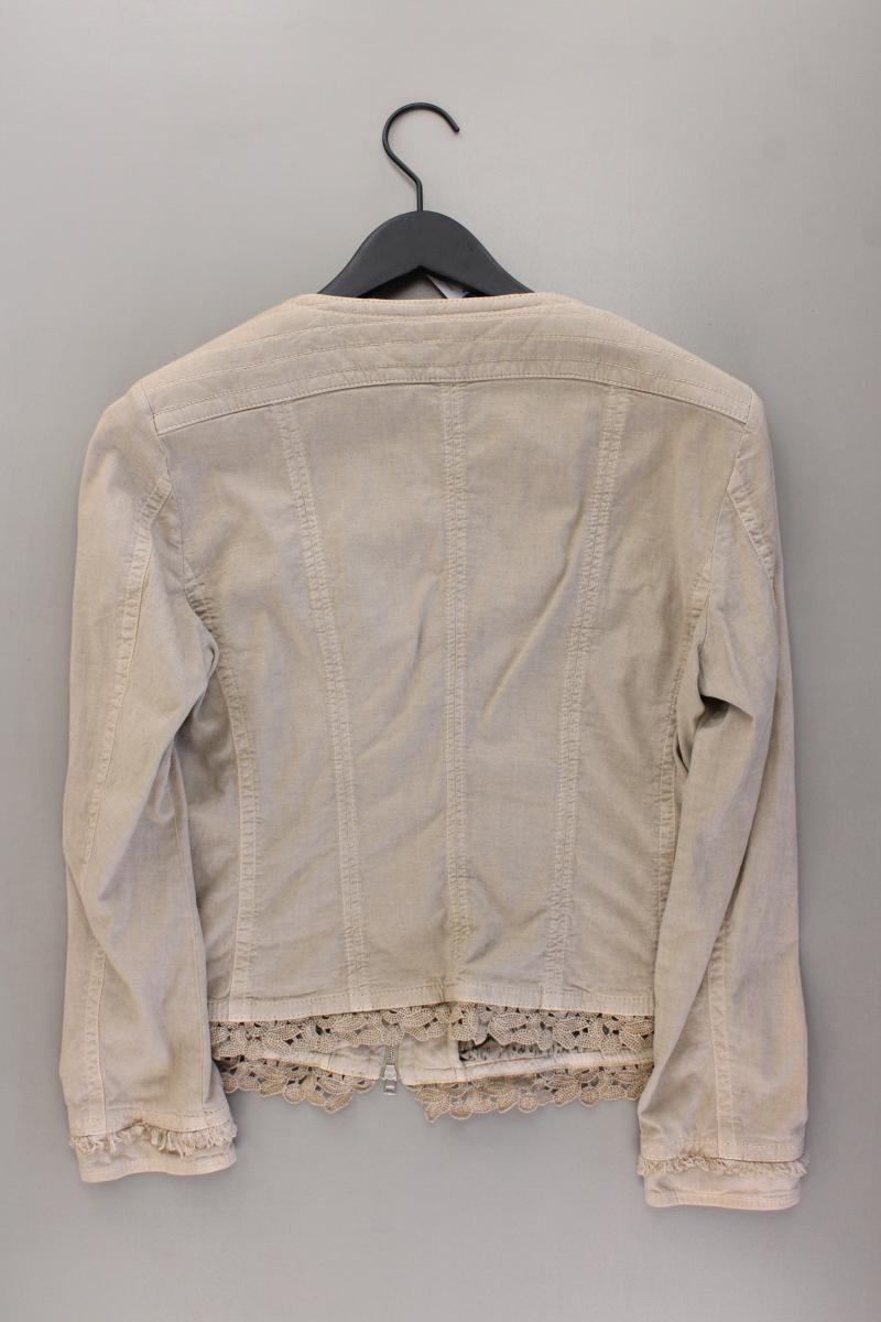 Marc Cain Übergangsjacke Gr. 42 braun aus Lyocell