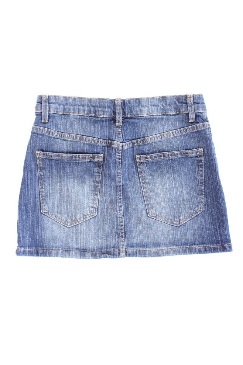 Bershka Jeansrock Gr. 34 blau aus Baumwolle