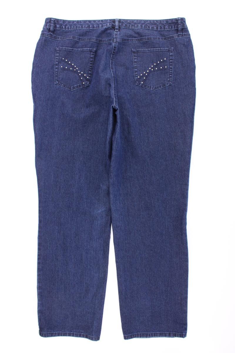 Adagio Straight Jeans Gr. 48 Modell Rocky blau aus Baumwolle