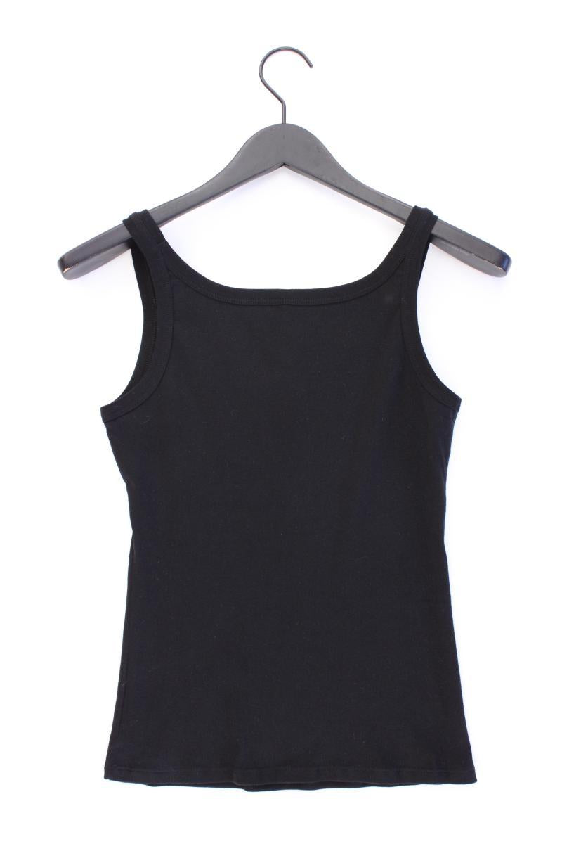 Benetton Trägertop Gr. S mit Glitzer Vintage schwarz