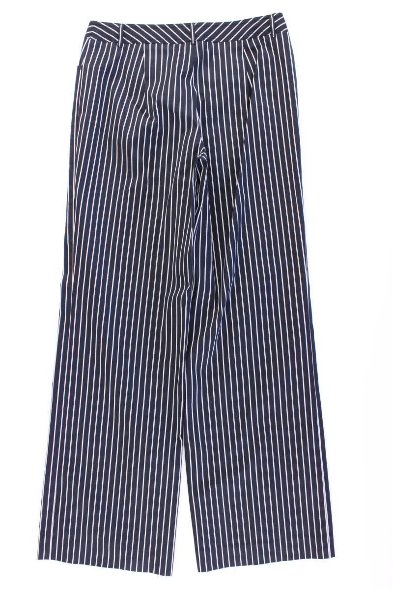 Betty Barclay Hose Gr. 38 gestreift blau aus Baumwolle