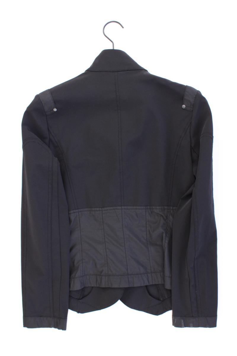 Mexx Übergangsjacke Gr. 40 Vintage schwarz aus Nylon