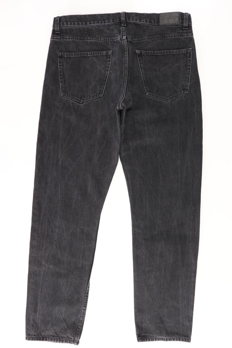 Weekday Straight Jeans für Herren Gr. W33/L32 schwarz aus Baumwolle