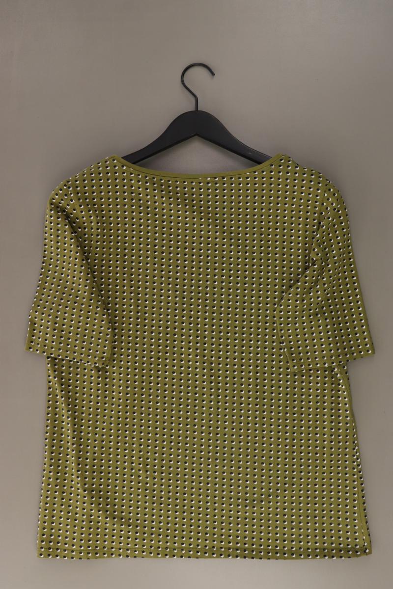 Esprit Printshirt Gr. XL gepunktet Kurzarm grün aus Baumwolle