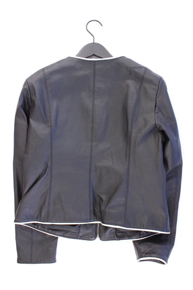 JOY Lederjacke Gr. 42 Vintage schwarz