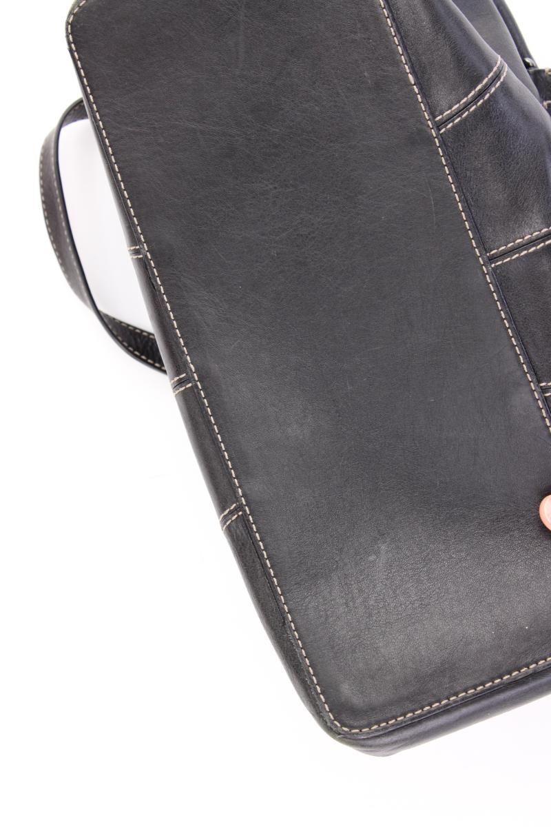 Ledertasche schwarz