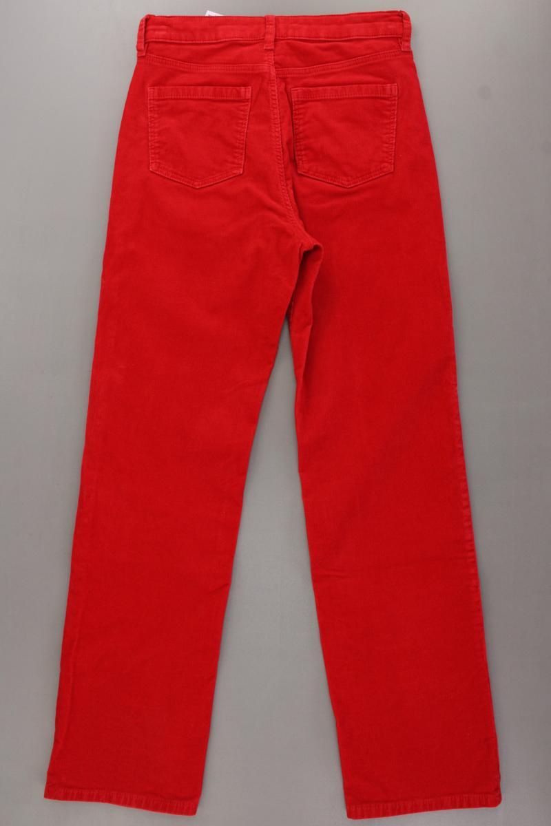 Esprit Cordhose Gr. W27 rot aus Baumwolle