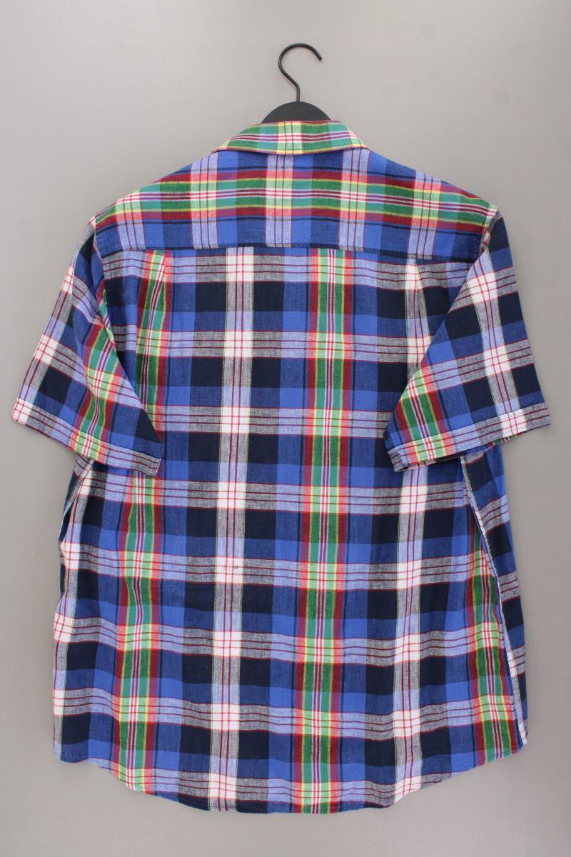 Jupiter Karohemd für Herren Gr. Hemdgröße 43/44 kariert Kurzarm Vintage