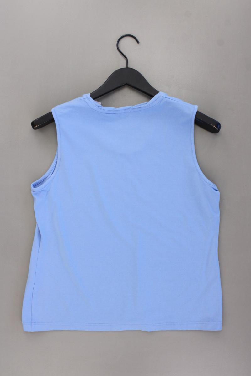 Rabe Trägertop Gr. 42 neuwertig blau aus Viskose