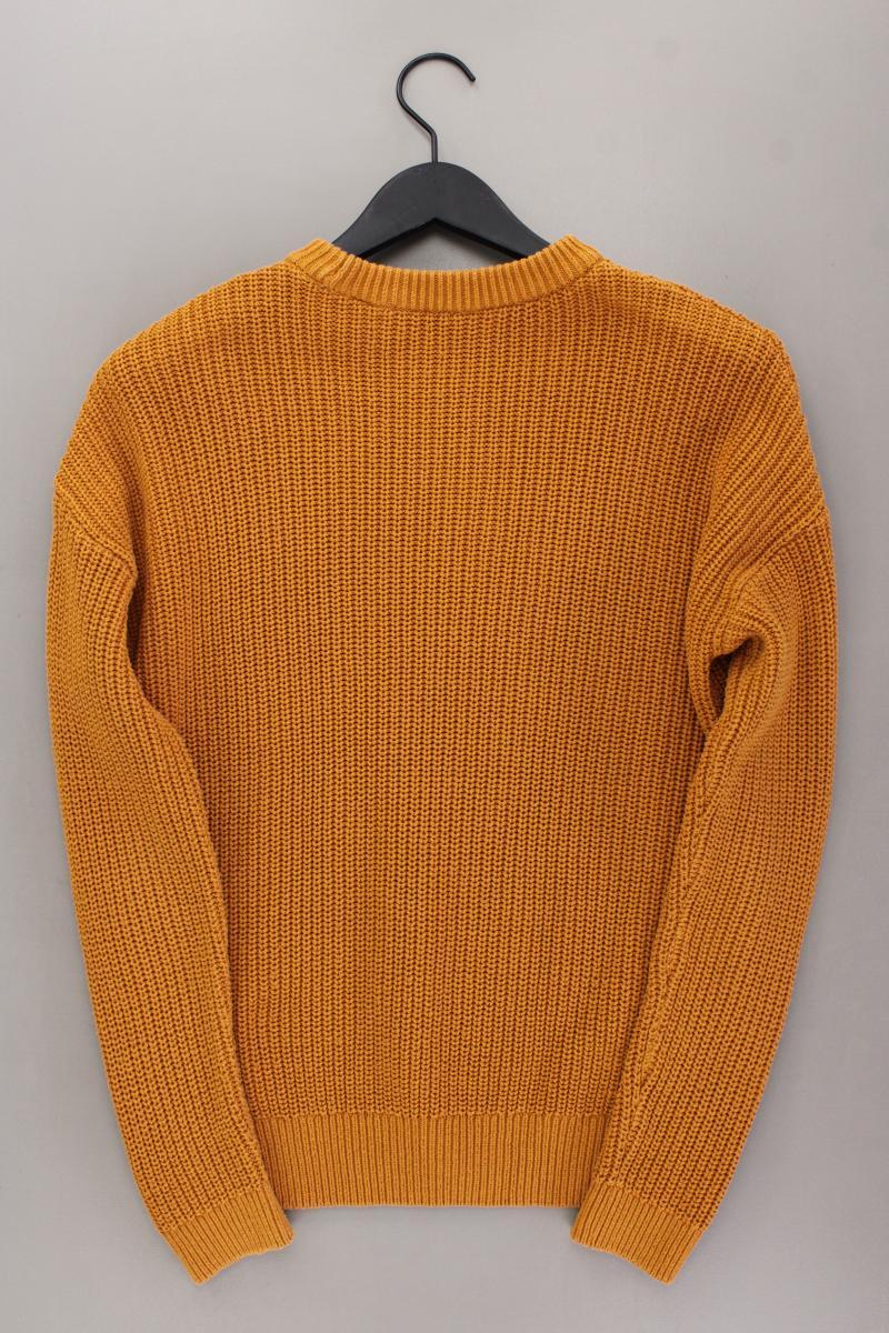 Mustang Grobstrickpullover Gr. XS orange aus Baumwolle