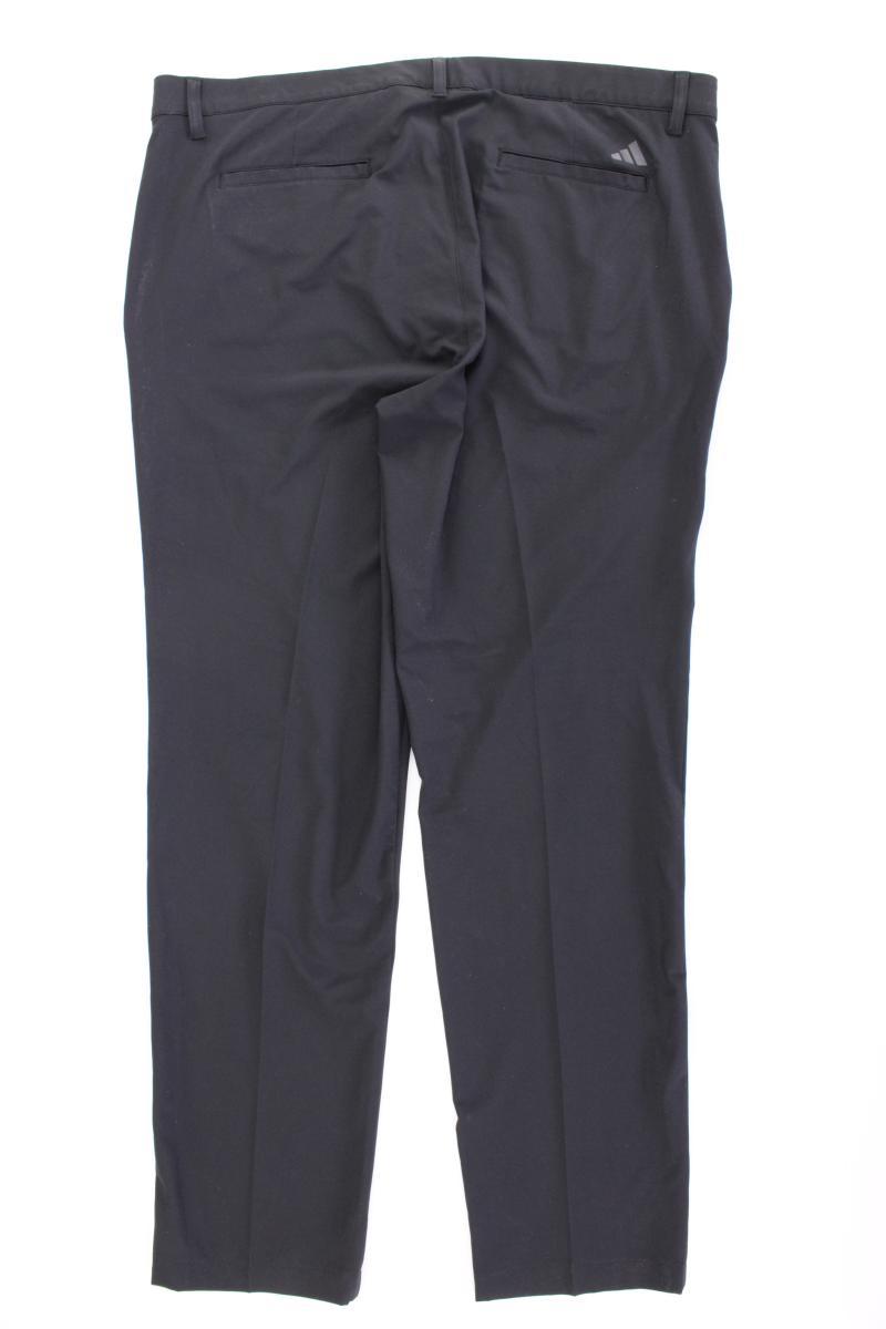 Adidas Hose für Herren Gr. W40/L34 schwarz aus Polyester