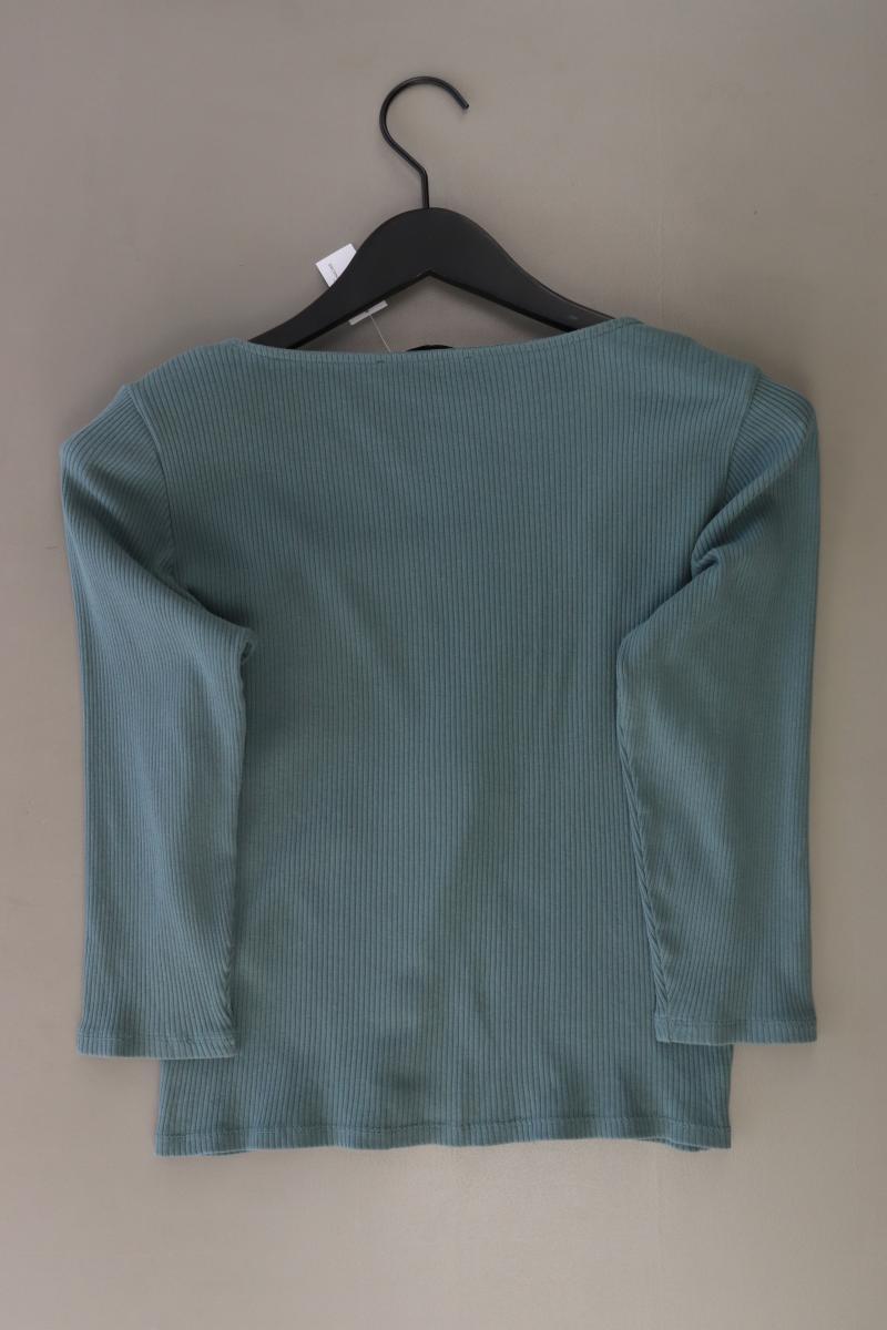 PIGALLE Cropped Shirt Gr. S 3/4 Ärmel blau aus Baumwolle