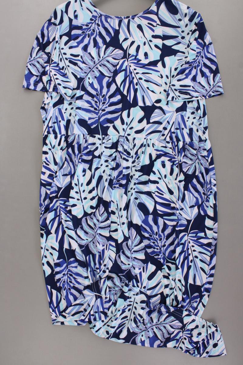 Helena Vera Kurzarmkleid Gr. 50 blau aus Polyester