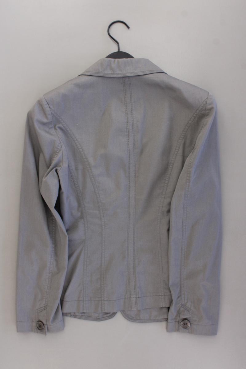 Monari Regular Blazer Gr. 38 grau aus Baumwolle
