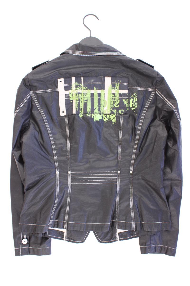 Betty Barclay Regular Jacke Gr. 40 schwarz aus Baumwolle