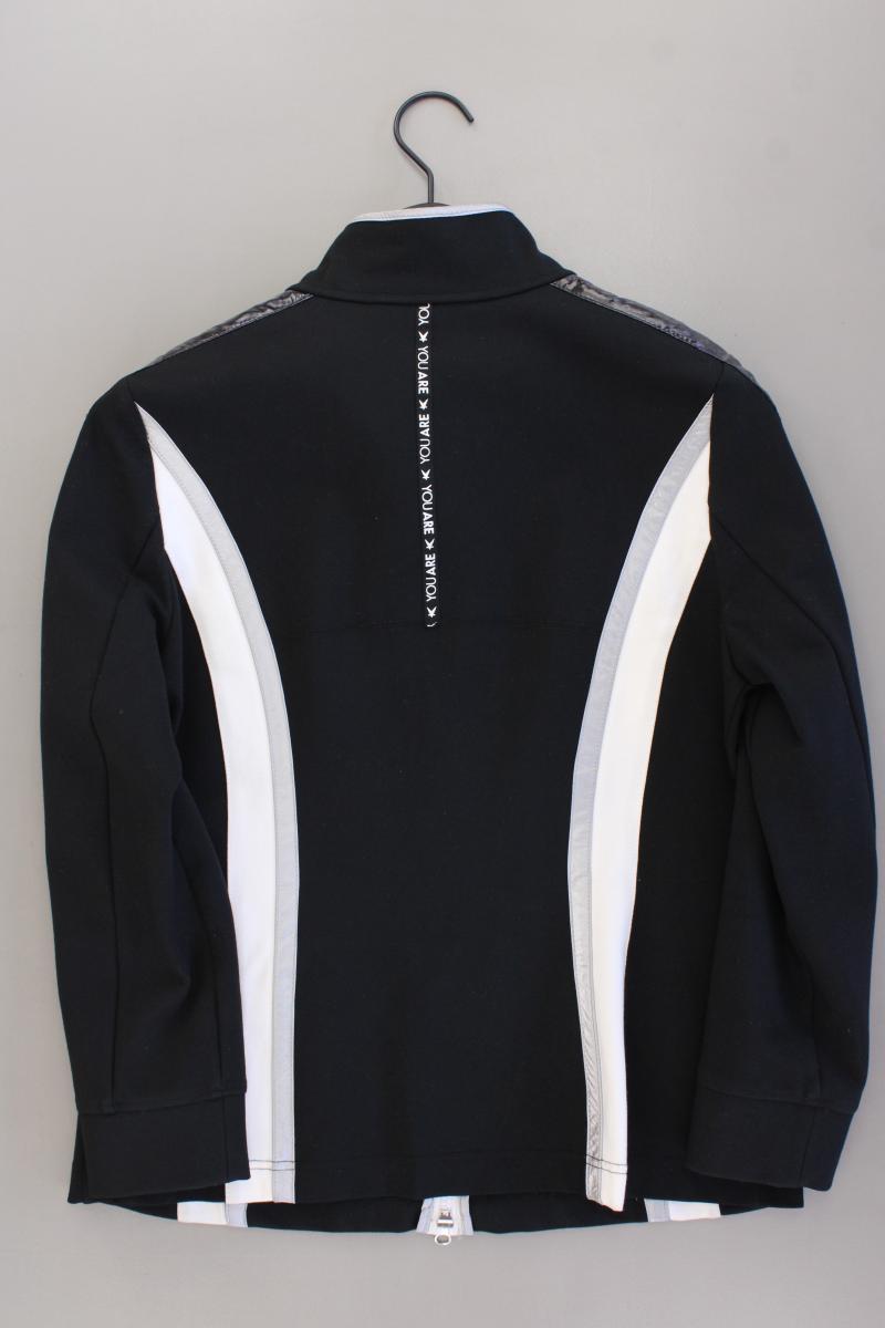 Fuchs Schmitt Übergangsjacke Gr. 40 schwarz aus Viskose