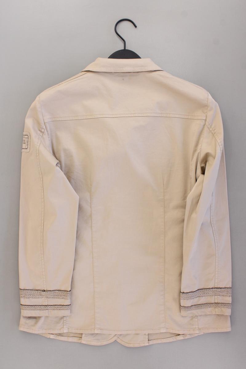 Monari Übergangsjacke Gr. 40 braun aus Baumwolle