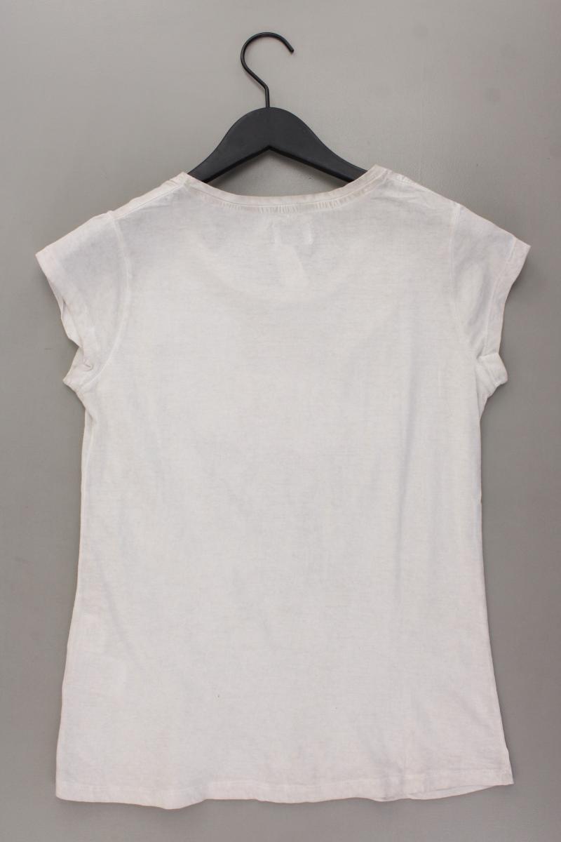 Fresh Made T-Shirt Gr. M Kurzarm mit Pailletten creme