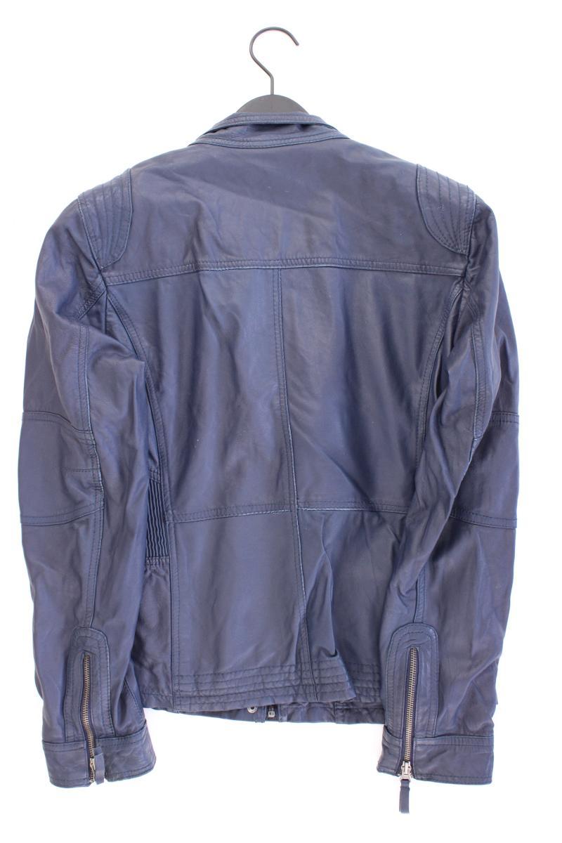 Street One Lederjacke Gr. 40 blau