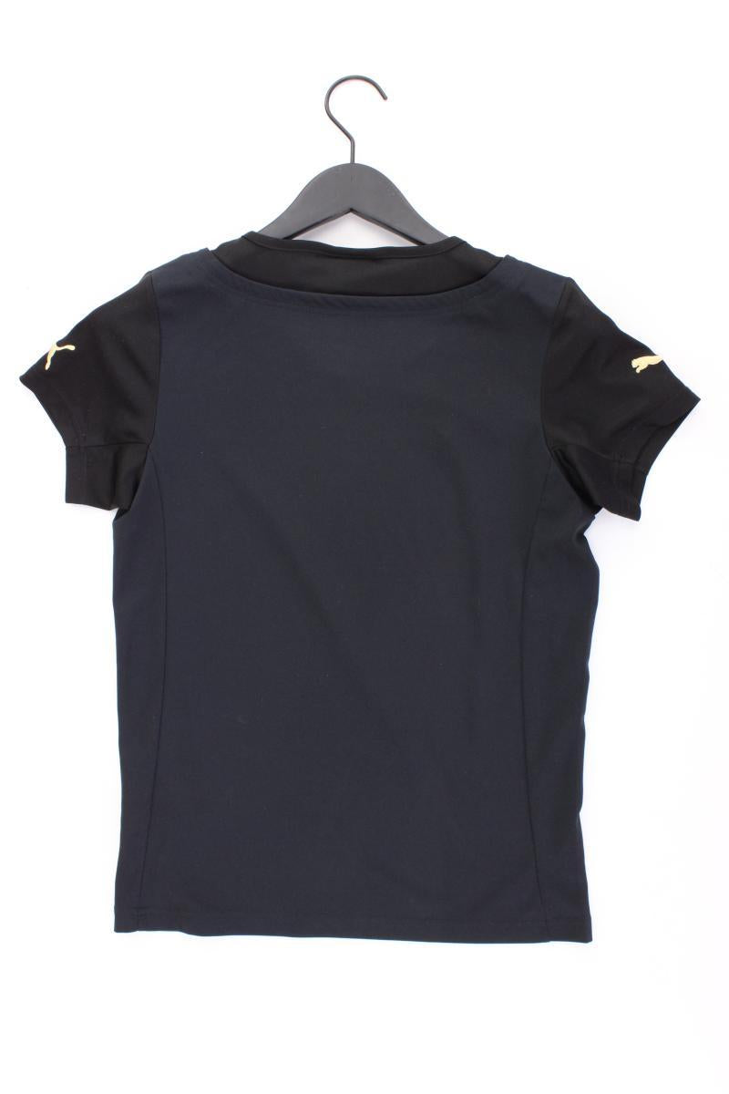 Puma Sportshirt Gr. S Kurzarm schwarz aus Polyester