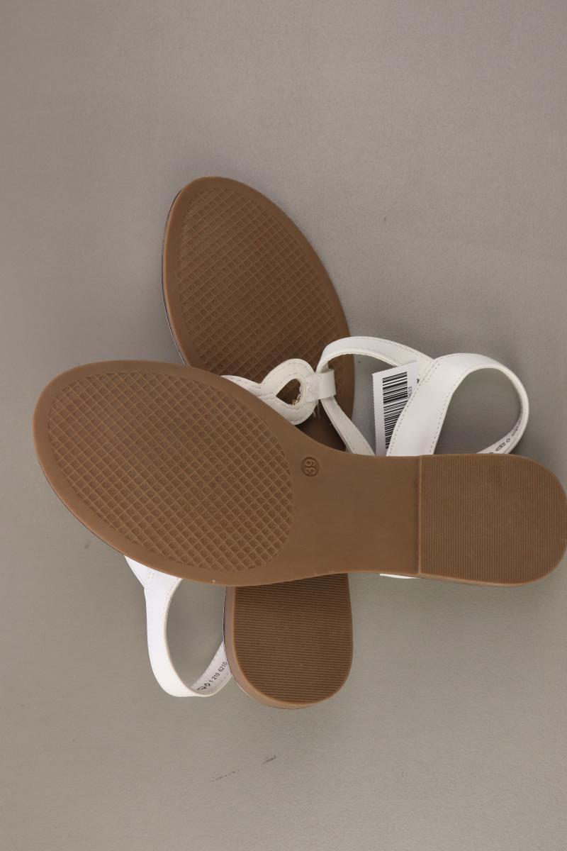 Sandalen Gr. 39 weiß