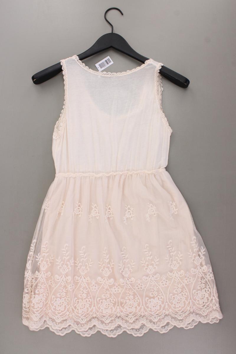 New Collection Minikleid mit Seide Gr. S Träger rosa aus Viskose