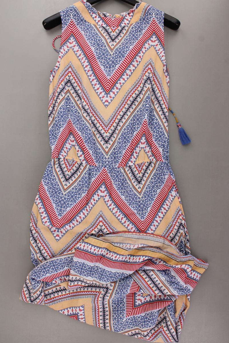Tom Tailor Maxikleid Gr. 40 neuwertig Ärmellos mehrfarbig aus Viskose