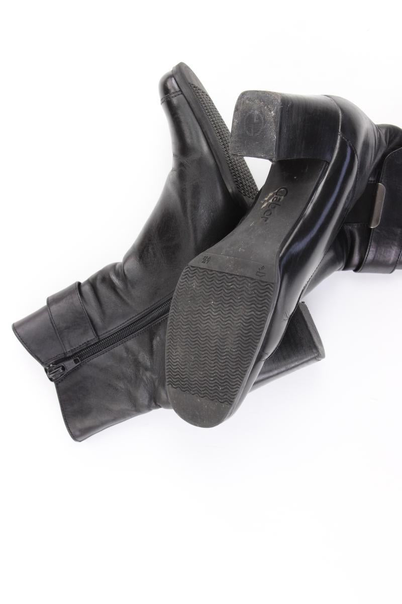 Gabor Stiefeletten Gr. 37,5 schwarz aus Leder