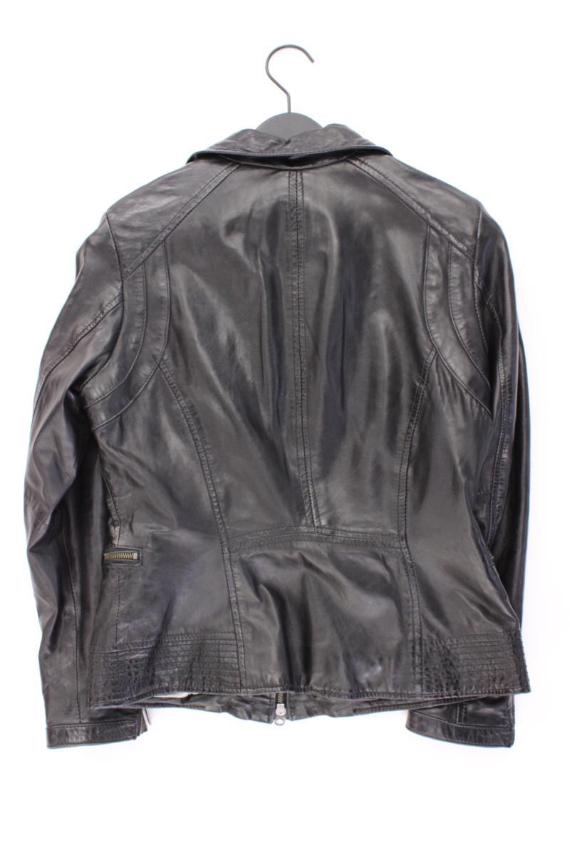 Milestone Lederjacke Gr. 40 schwarz