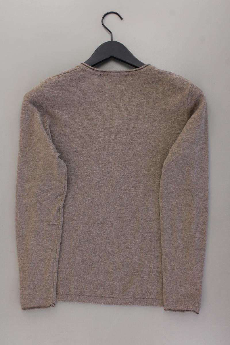 FABIANI Pullover aus Merinowolle und Kaschmir Gr. 38 braun