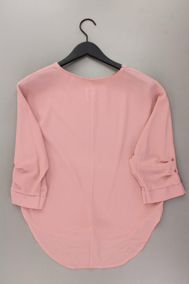 Regular Bluse Gr. M 3/4 Ärmel rosa aus Viskose